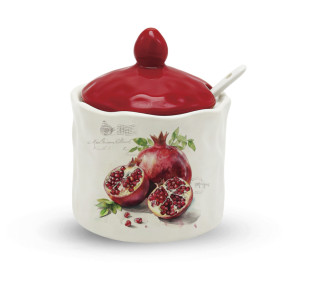 700-03-24 Цукорниця з ложкою "Гранат" - фото