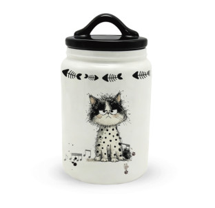 700-10-23 Ємність для сипучих продуктів "Котики" - фото