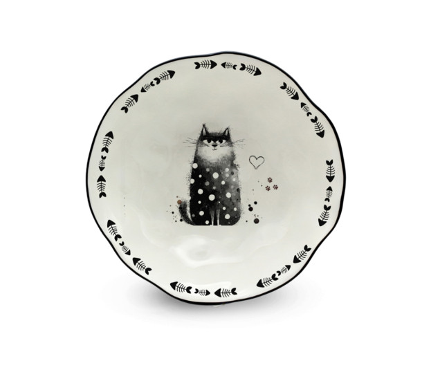 700-21-23 Салатник "Котики" - фото