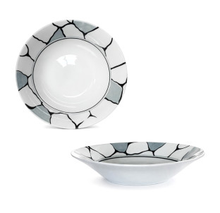 717717-19 ТАРІЛКА СУПОВА 8’ – MARMUR - фото