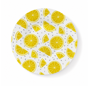717717-43 ТАРІЛКА СУПОВА 8’ (400мл) LEMON - фото