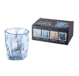 768-19 Набір чарок, 6 шт топаз - фото