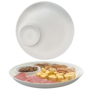 503597-1 Блюдо 12' з соусницею - фото