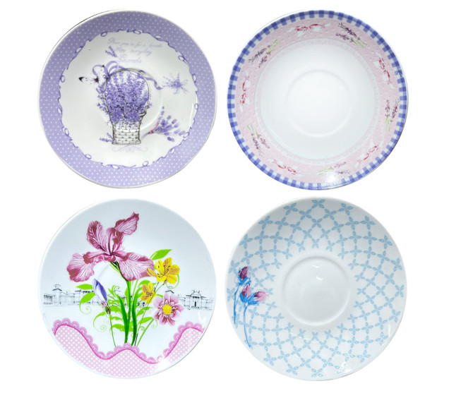 1520 Блюдце Мікс - фото