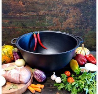 V18 Казан 18л чавунний - фото