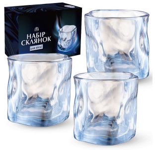 768-18 Набір склянок для віскі, 6 шт топаз 260мл - фото