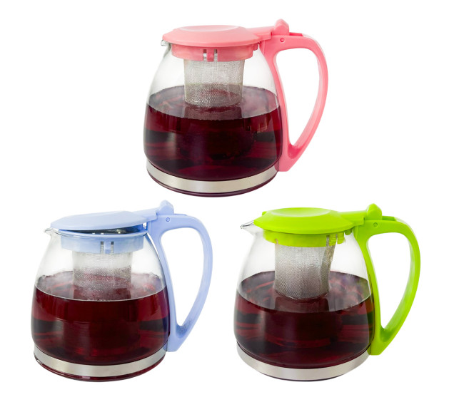 9110/У Заварювальний чайник 1000мл (без упаковки з дефектом) - фото