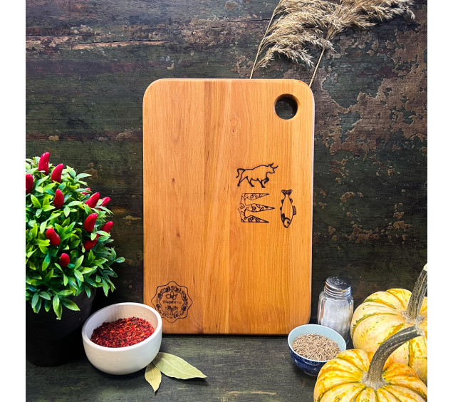 8925 Дошка м\'ясо/риба 20*30*1,5 см - фото 3