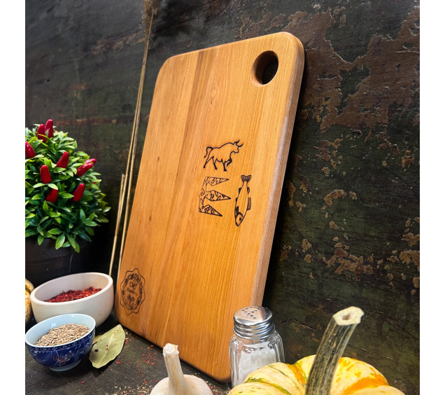 8925 Дошка м\'ясо/риба 20*30*1,5 см - фото 5