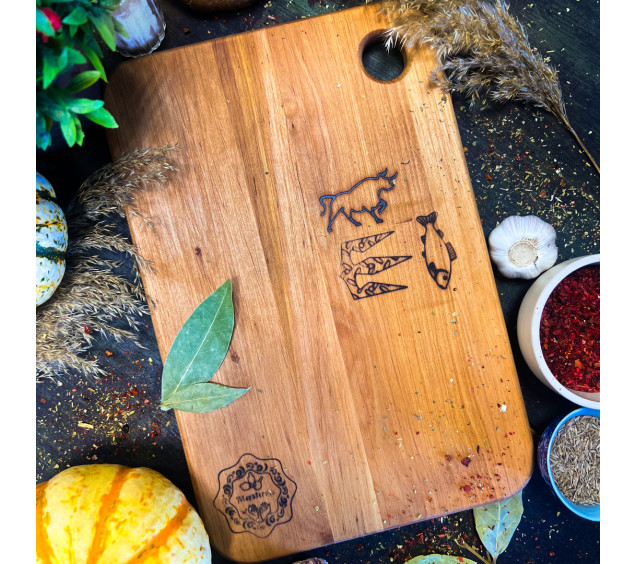 8925 Дошка м\'ясо/риба 20*30*1,5 см - фото