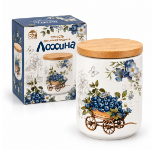 700-15-27 Ємність для сипучих продуктів "Лохина" (650мл) - фото