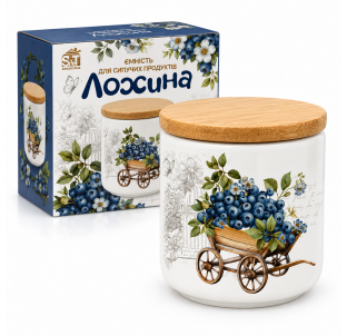 700-16-27 Ємність для сипучих продуктів "Лохина" (480мл) - фото