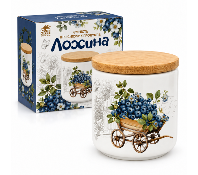 700-16-27 Ємність для сипучих продуктів "Лохина" (480мл) - фото