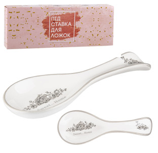 700-01-11 Підставка  для ложок "Розарій" (довжина-25см, h-2,5 см) (48) - фото