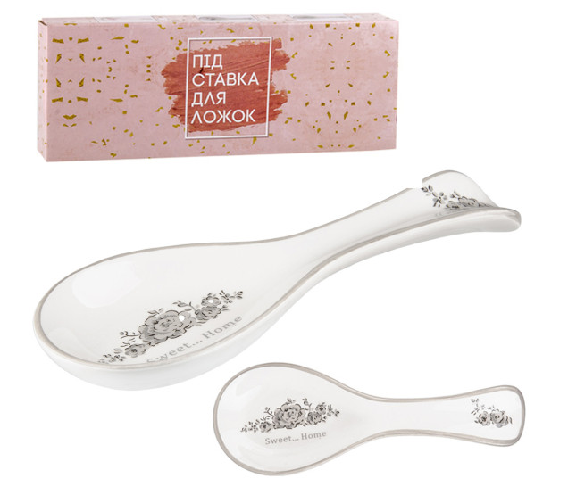 700-01-11 Підставка  для ложок "Розарій" (довжина-25см, h-2,5 см) (48) - фото