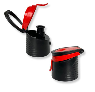 д/термосів кришка відкидна мала червона - фото