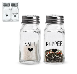7030-1 Набір для солі та перцю 2ел. 80 мл - фото