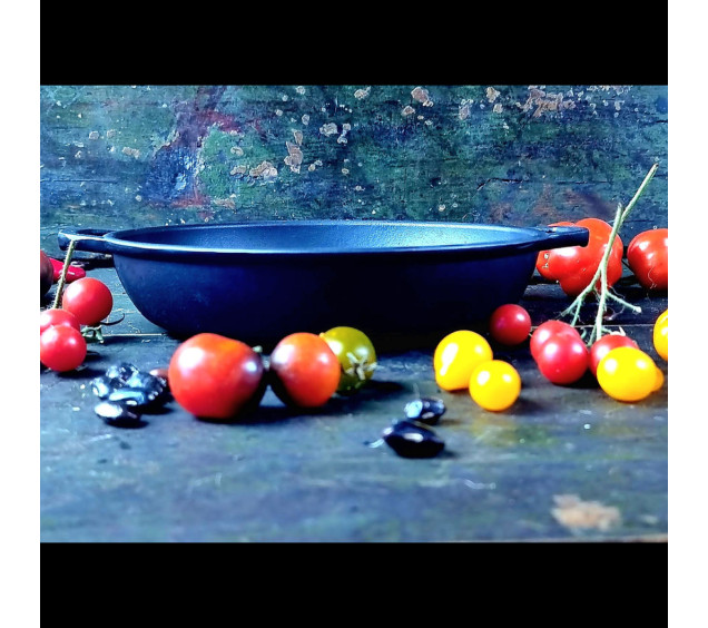 Т1011 Жаровня чавунна 20*4см - фото 3