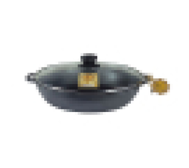 Т1011С3 Жаровня чавунна 20*4см зі скляною кришкою - фото 2