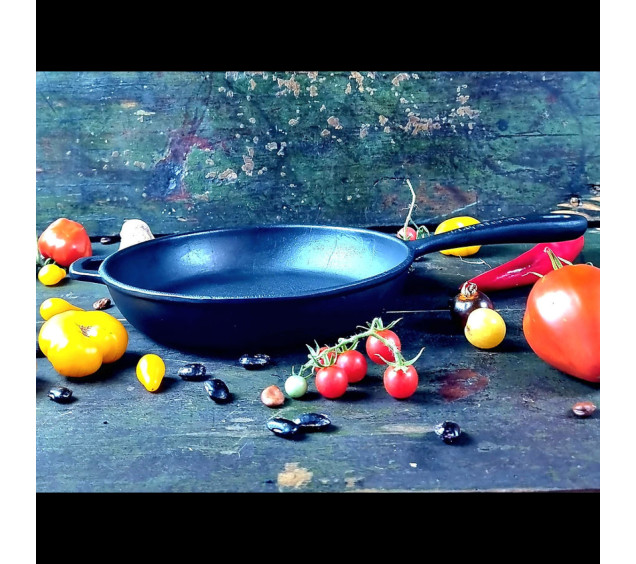 Т2012 Сковорода чавунна 22*4см - фото 1