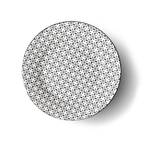 050-37-01 Тарілка 7,5" Арабський онікс - фото