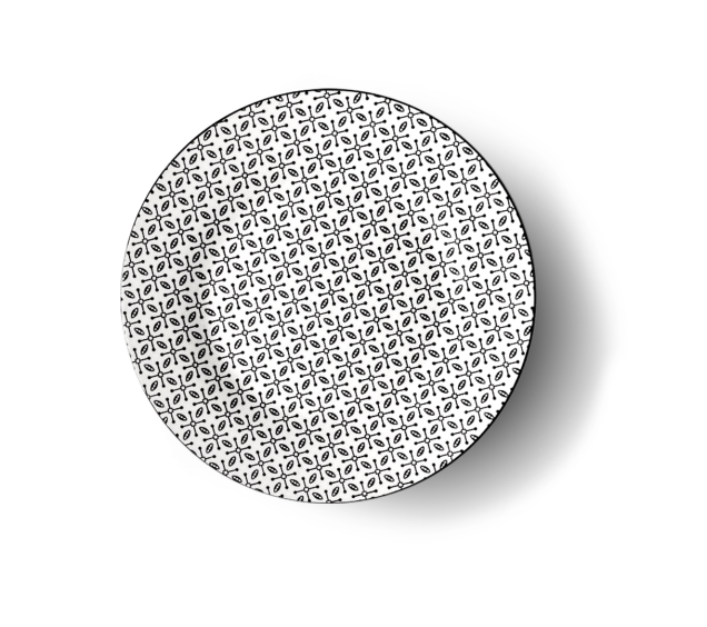 050-37-02 Тарілка 9" Арабський онікс - фото