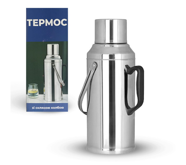 40116 Термос зі скляною колбою 3,2 л - фото