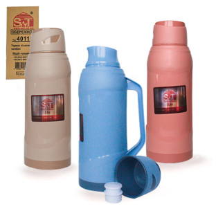 40117 Термос зі скляною колбою 2л - фото